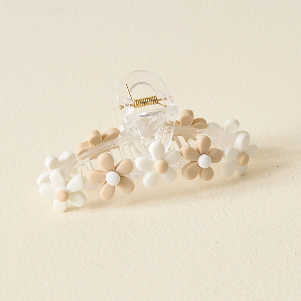 Daisy Claw Clip - Serene – Bella Chic Home and Gift