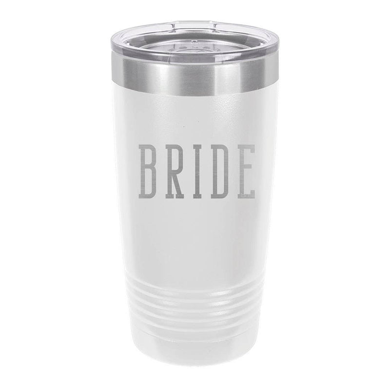 Bride White 20oz Insulated Tumbler