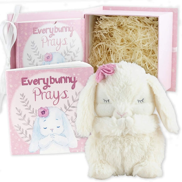 Everybunny Prays Gift Set - Pink