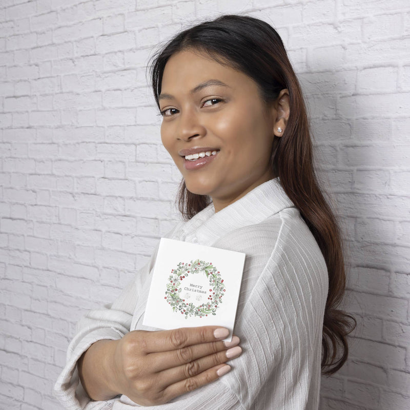 Merry Christmas - Earring & Card Set