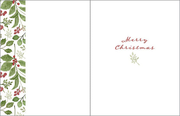 Christmas Greeting Card - Merry Ornament