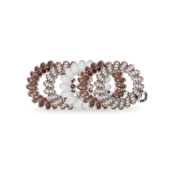 Spiral Hair Coils | Tiny | Truly Taupe Hair Ties