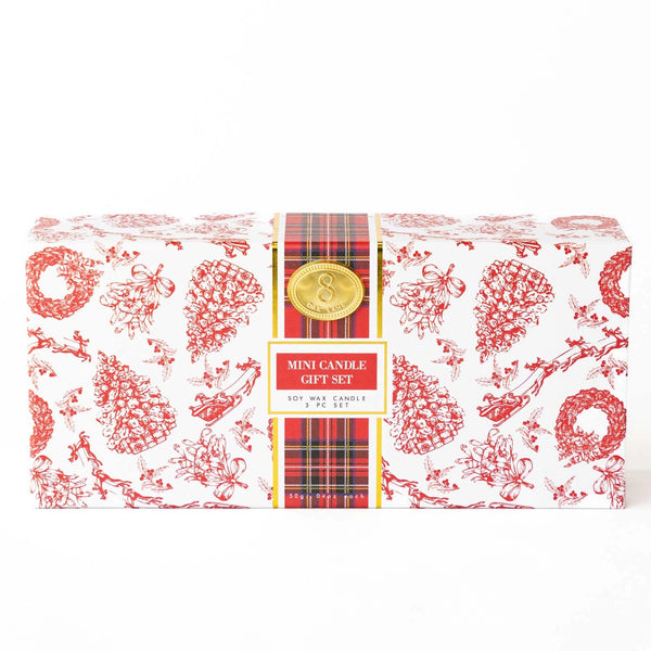 3-Piece Boxed Candle Set - Festive Spice