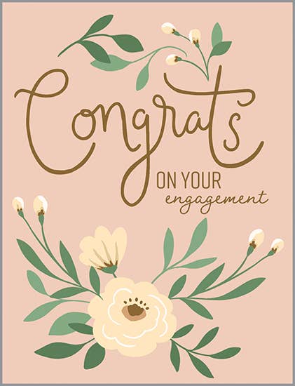 Wedding Card - Engagement Congrats