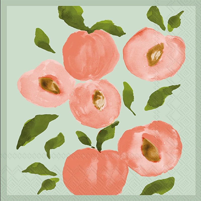 Peaches Cocktail Napkins