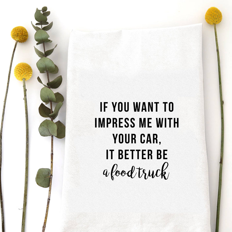 IMPRESS ME TEA TOWEL