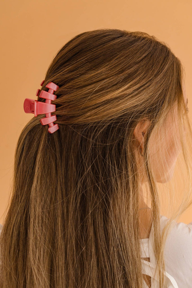 Classic Hair Clip | Small | Calming Coral