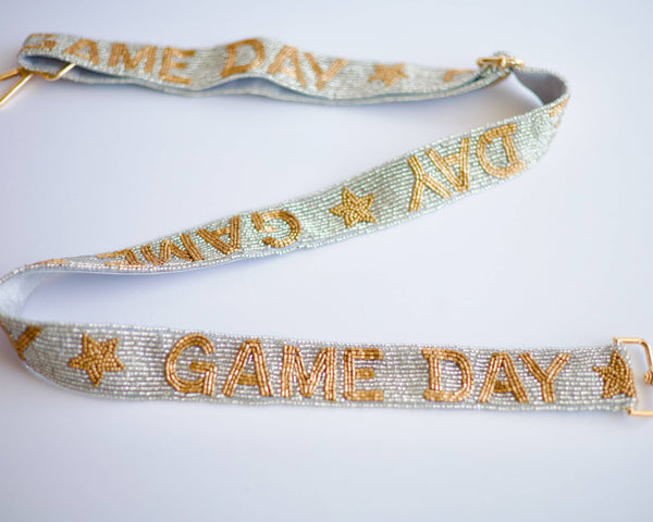 Game Day Adjustable Beaded Strap
