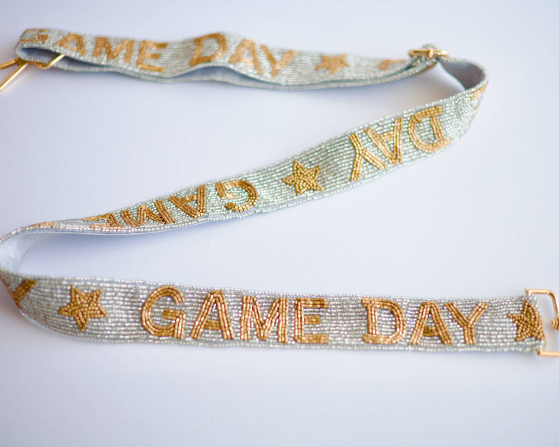 Game Day Adjustable Beaded Strap