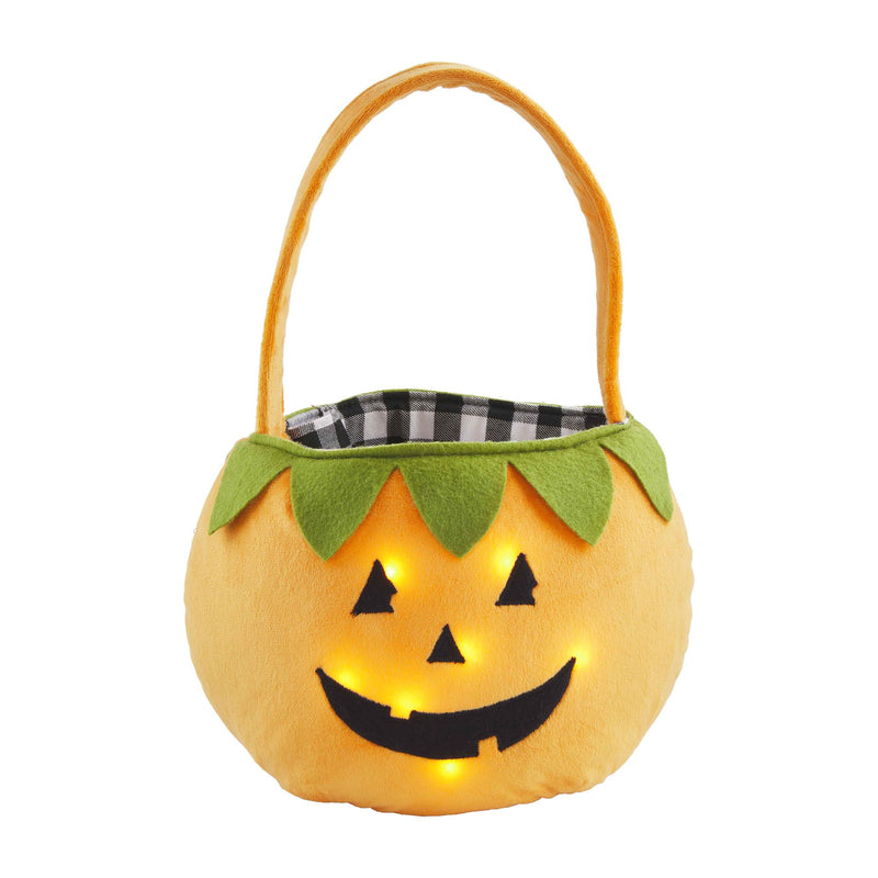 Light-Up Jack-O-Lantern Treat Bag