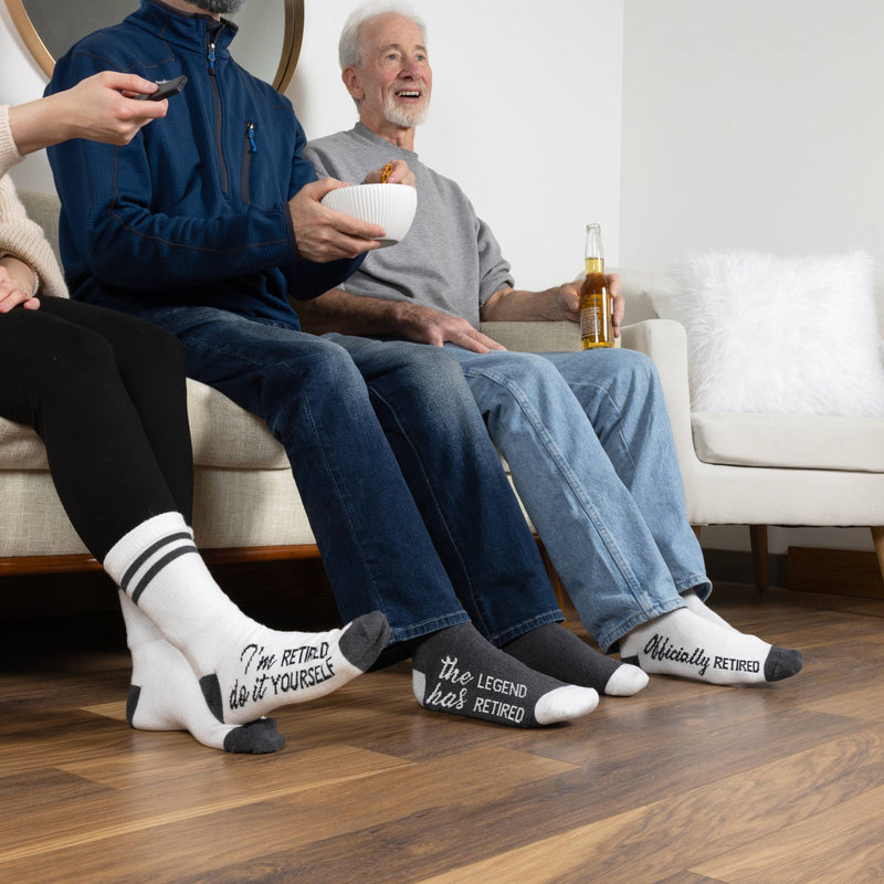 The Legend - M/L Crew Socks: S/M