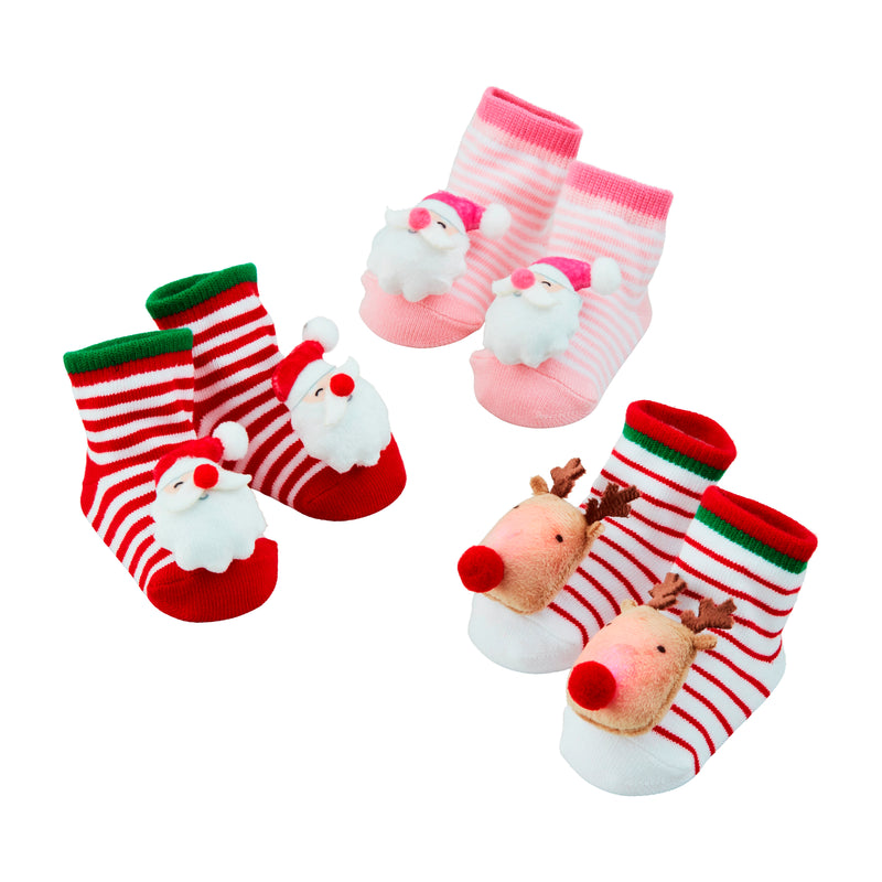 Reindeer Light Up Socks