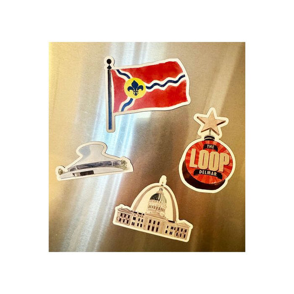 St. Louis Magnet Set
