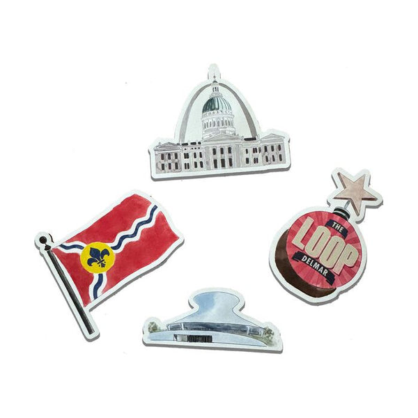 St. Louis Magnet Set
