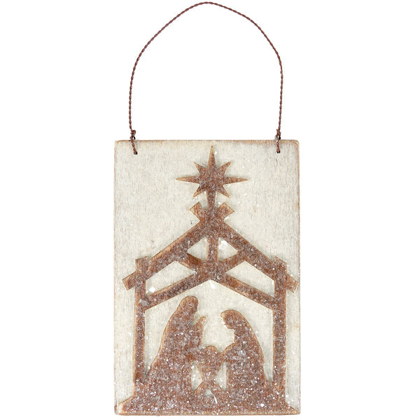 Holy Night Christmas Ornament