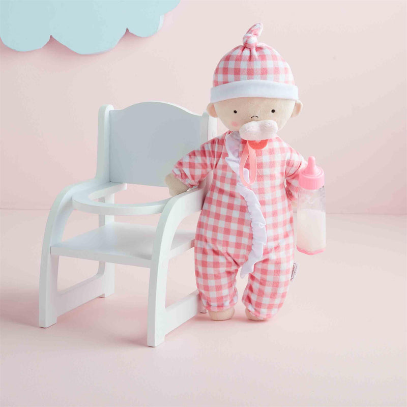 Baby Doll & High Chair Set