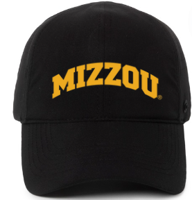 University of Missouri "Mizzou" Ponyflo Collegiate Hat: Black