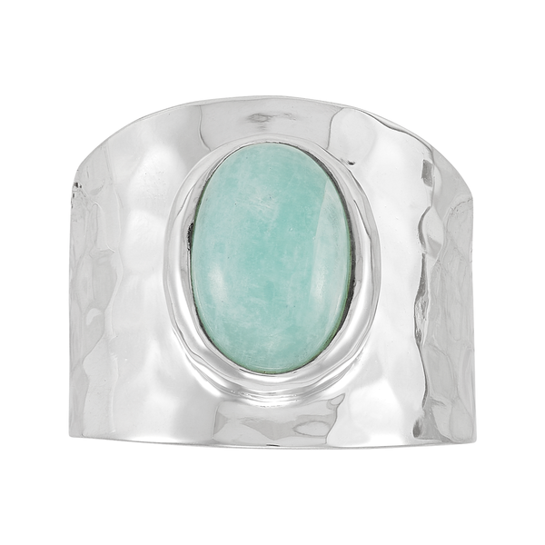 Silpada 'All About Her' Sterling Silver Amazonite Ring: 8