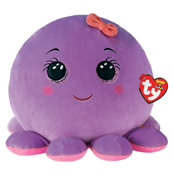 Octavia Purple Octopus Squishy Beanie
