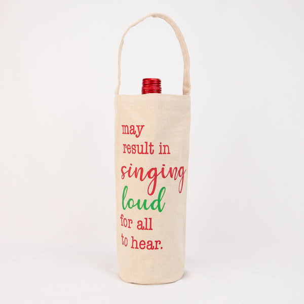 Singing Loud Wine Bag