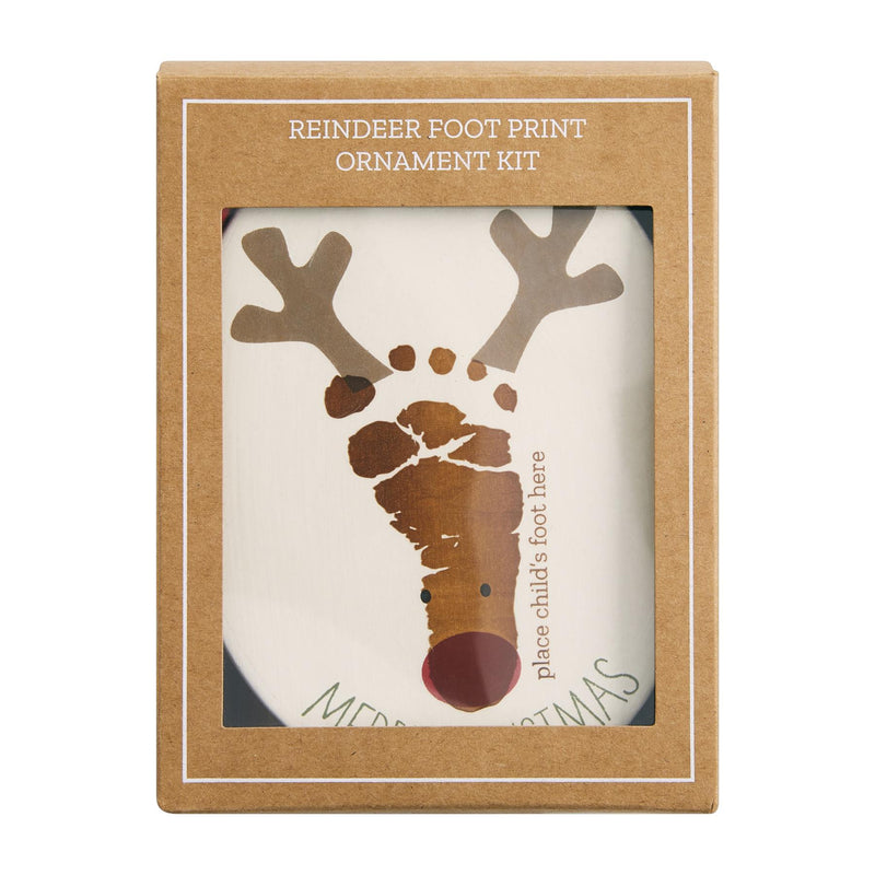 Reindeer Foot Print Ornament