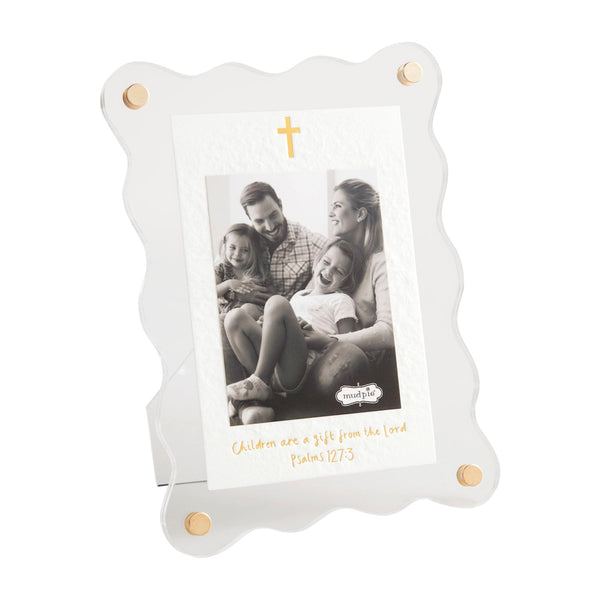 Acrylic Cross Frame - Children are a Gift From God