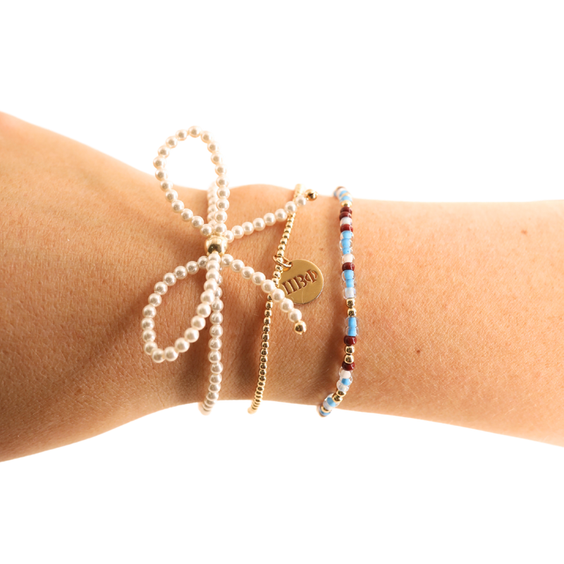 Pi Beta Phi Charm Bracelet: Petite 6.25 inch
