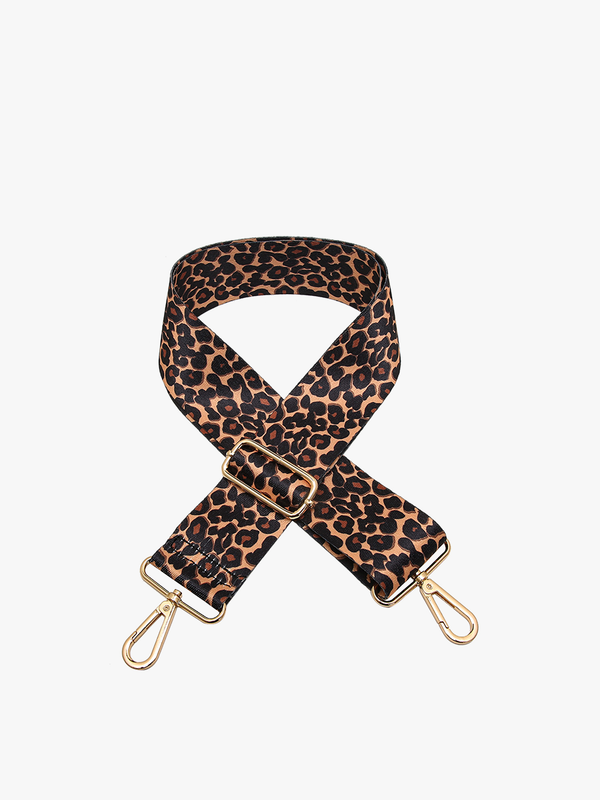 Leopard & Mustard Adjustable Guitar Strap