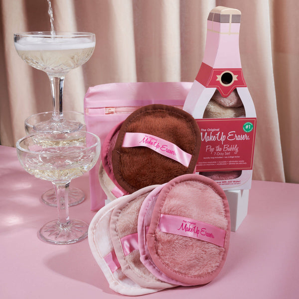 Pop the Bubbly 7-Day Makeup Eraser Set | Celebrate!