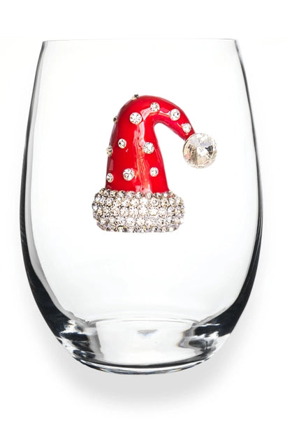 Christmas Hat Stemless