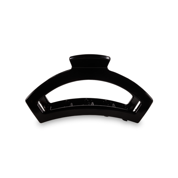 Jet Black Medium Open Hair Clip