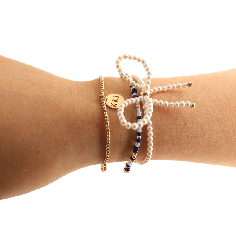 Kappa Kappa Gamma Charm Bracelet: Petite 6.25 inch