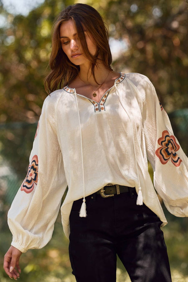 Off-White Loose-fit Blouse
