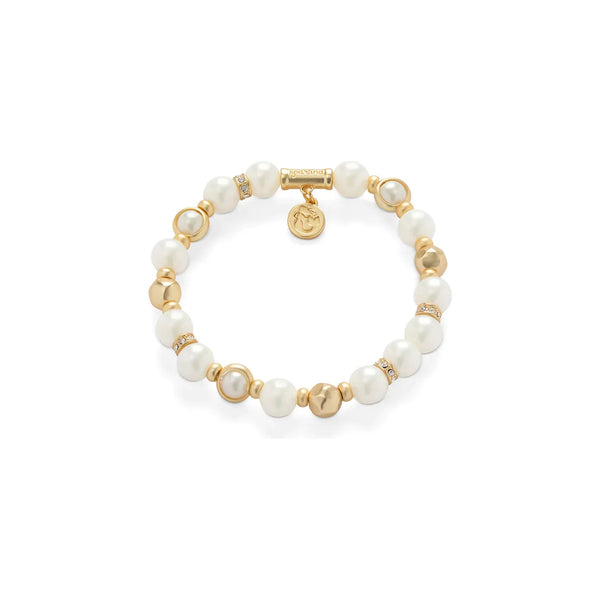 Stretch Bracelet 8mm Pearl