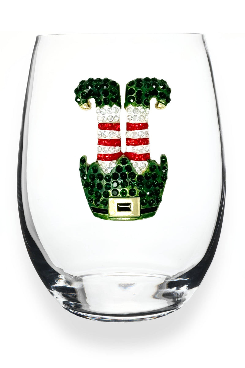 Elf Feet Stemless Wine Glass