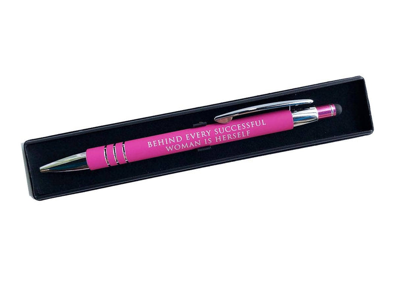 Behind Every Successful Woman is Herself Graduation Pen