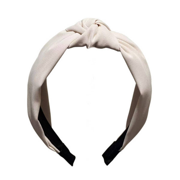 Off White Wide Headband