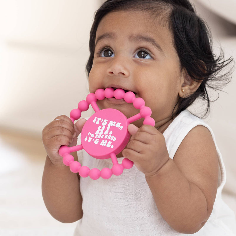Taylor Swift It's Me Hi Happy Teether: Pink