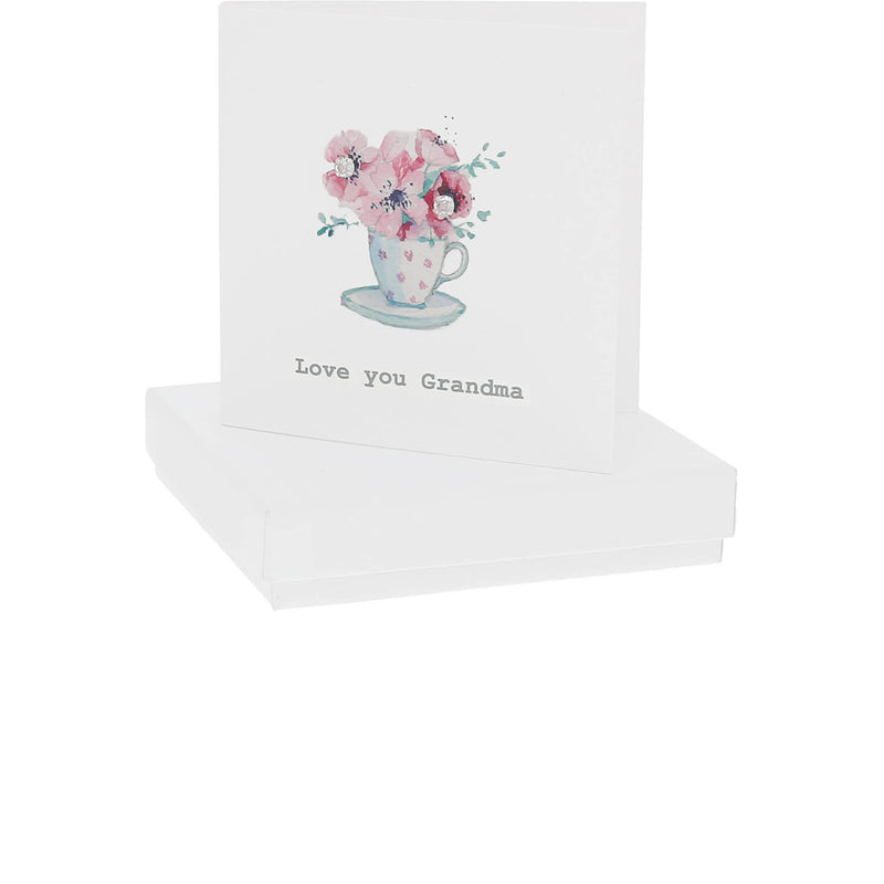 Love You Grandma - Earring & Card