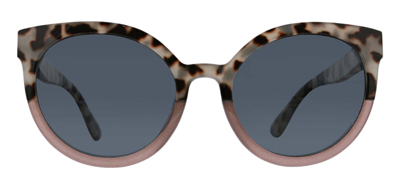 Montauk Reading Sunglasses - Gray Tortoise/Blush - 2.50