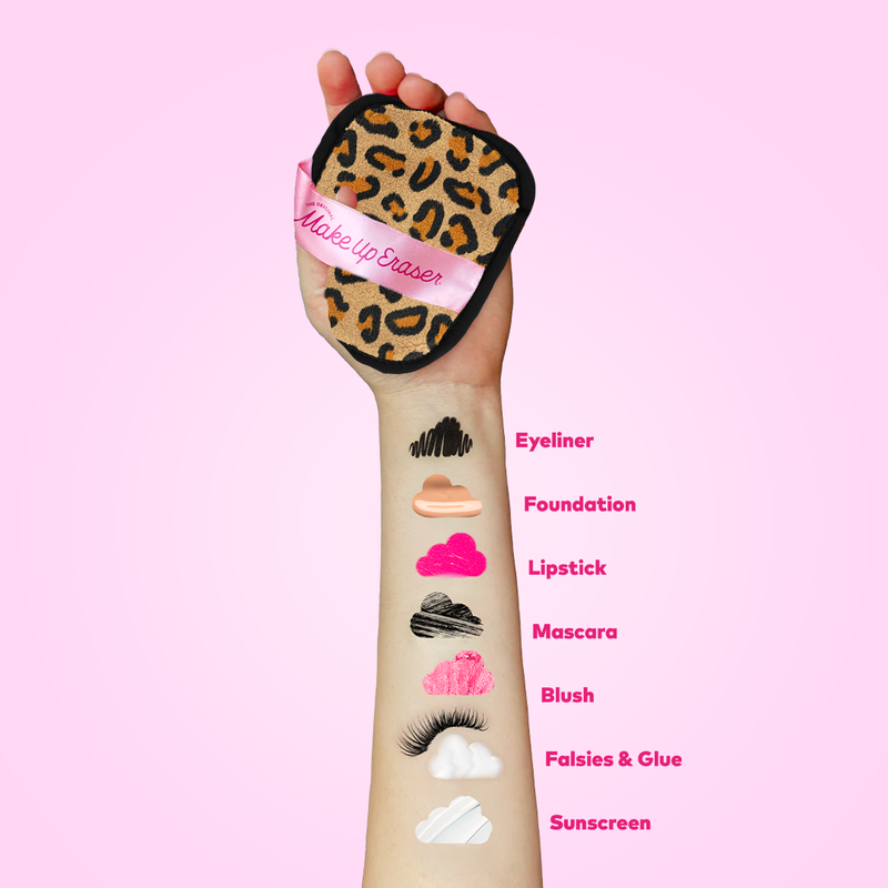 Leopard 7-Day MakeUp Eraser Set