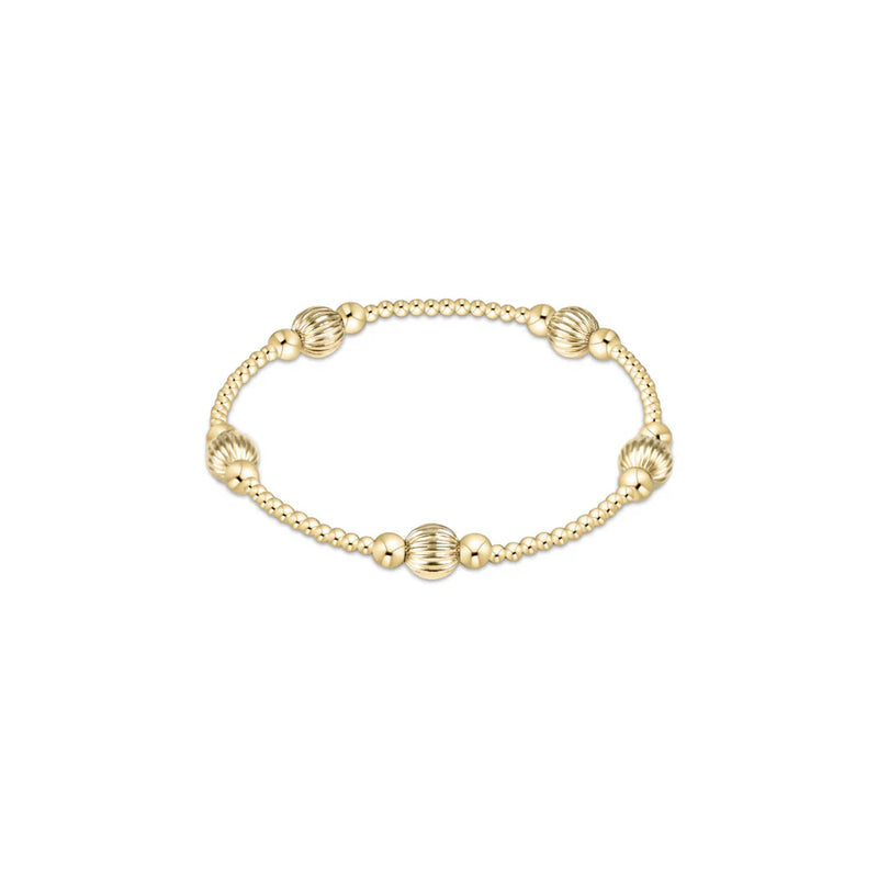 Purpose Dignity 6mm Bead Bracelet - Gold