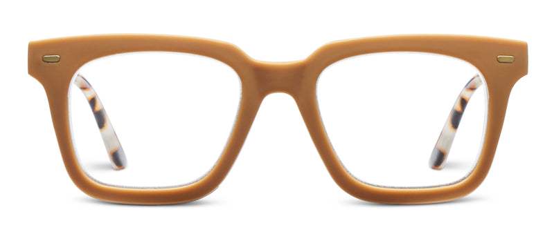 Starlet Reading Glasses - Tan/Chai Tortoise - 1.00