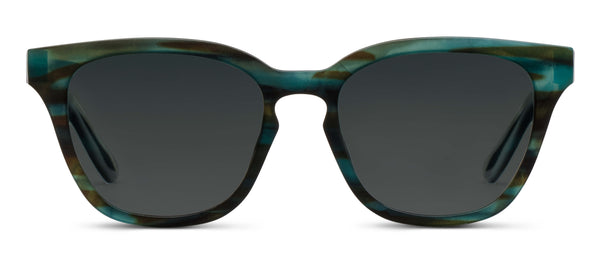 Pisa Polarized Sunglasses - Teal Horn