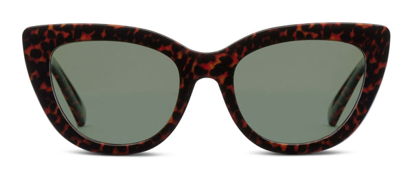 Capri Polarized Sunglasses - Leopard Tortoise