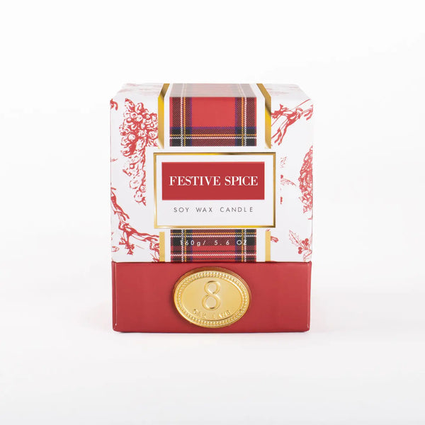 Boxed Soy Candle - Festive Spice