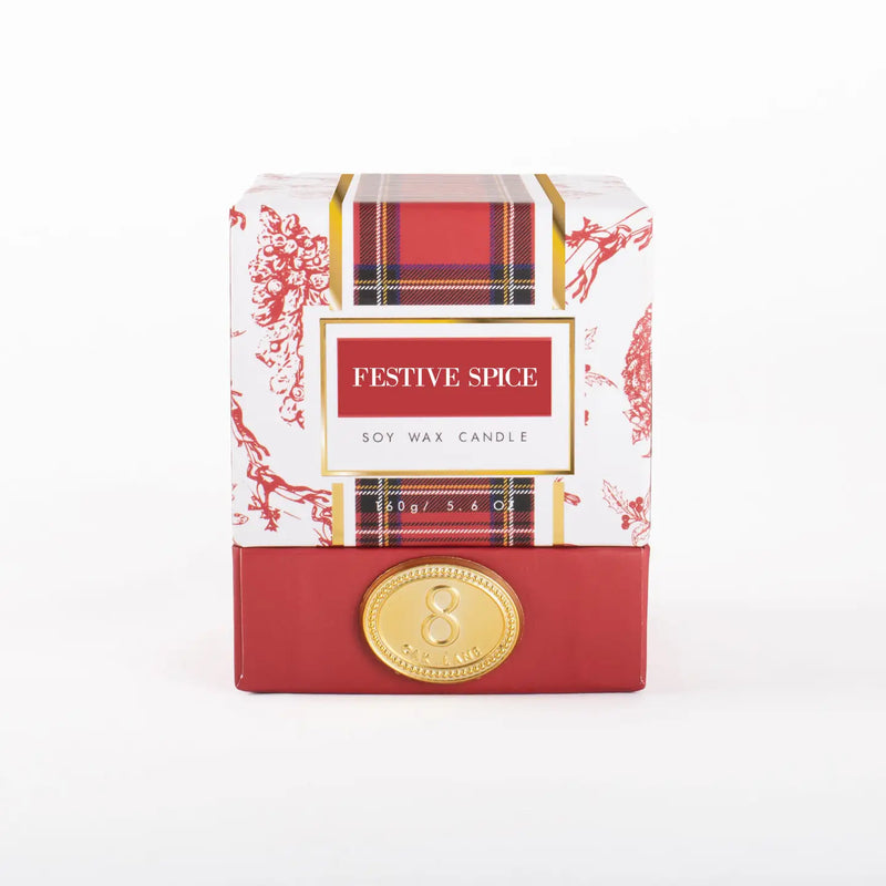 Boxed Soy Candle - Festive Spice