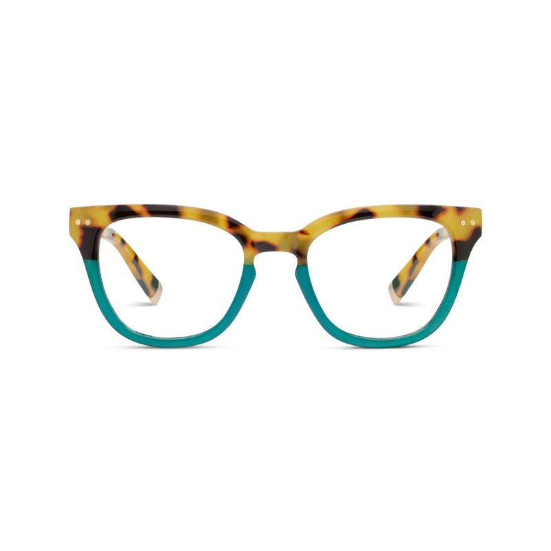 Faye-Tokyo Tortoise/Teal - 2.50