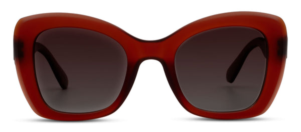 Palm Springs Dark Red Sunglasses