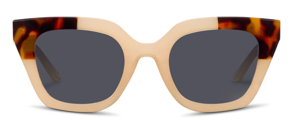 Nell Polarized Sunglasses - Tan/Tortoise